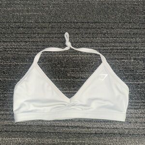 Gymshark Light Grey Minimal Sports Bra